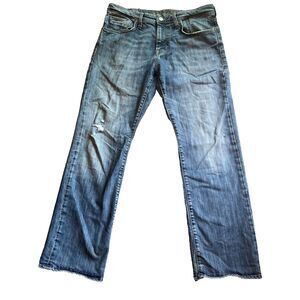 Mavi Jeans Matt 34x32 Blue Medium‎ Wash Denim Mens